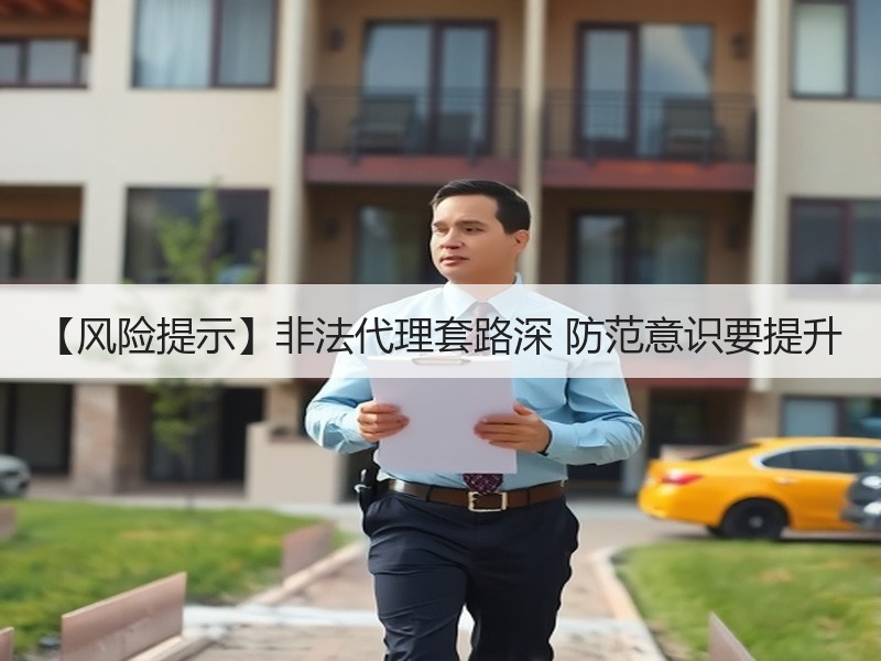 【风险提示】非法代理套路深 防范意识要提