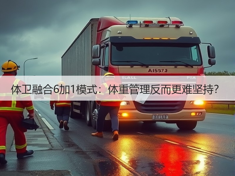 体卫融合6加1模式：体重管理反而更难坚持