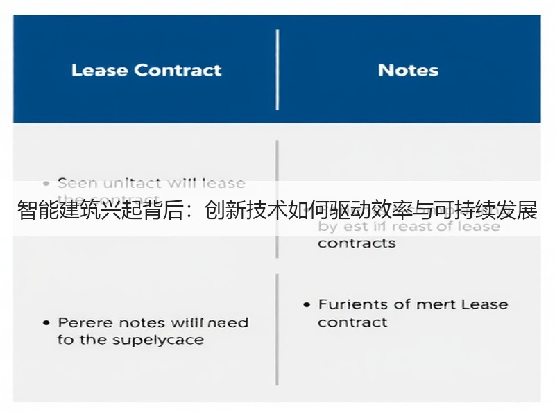 智能建筑兴起背后：创新技术如何驱动效率与