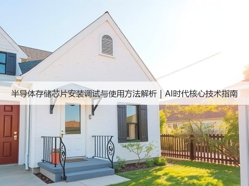 半导体存储芯片安装调试与使用方法解析｜A