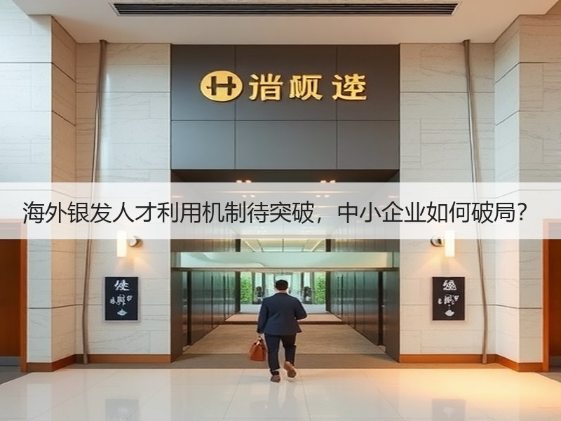 海外银发人才利用机制待突破，中小企业如何