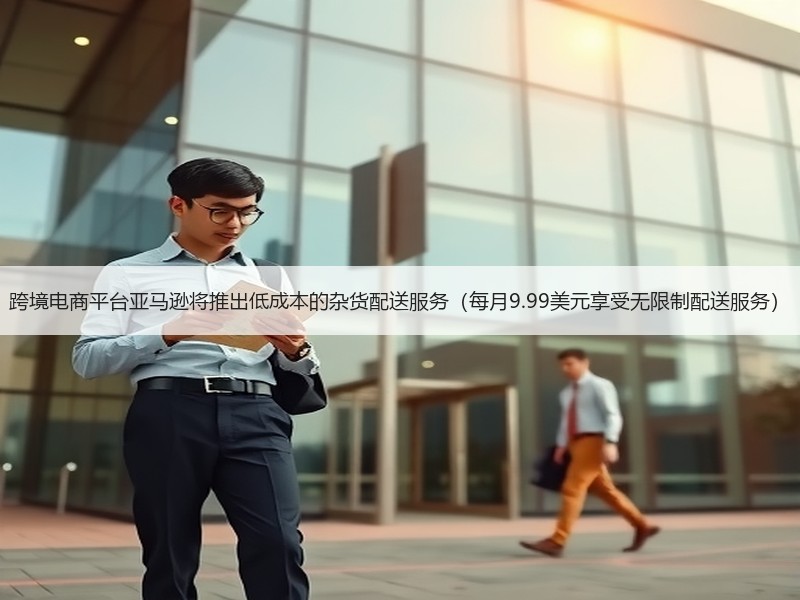 跨境电商平台亚马逊将推出低成本的杂货配送
