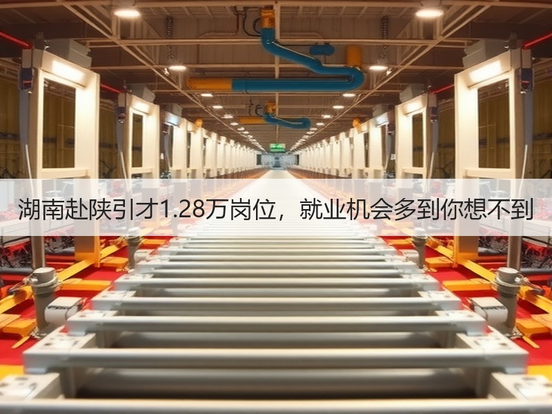 湖南赴陕引才1.28万岗位，就业机会多到