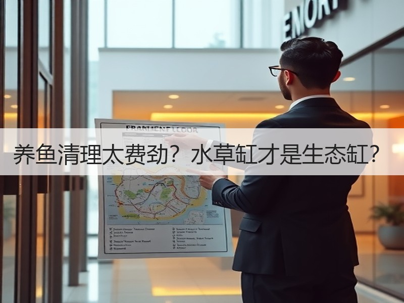 养鱼清理太费劲？水草缸才是生态缸？