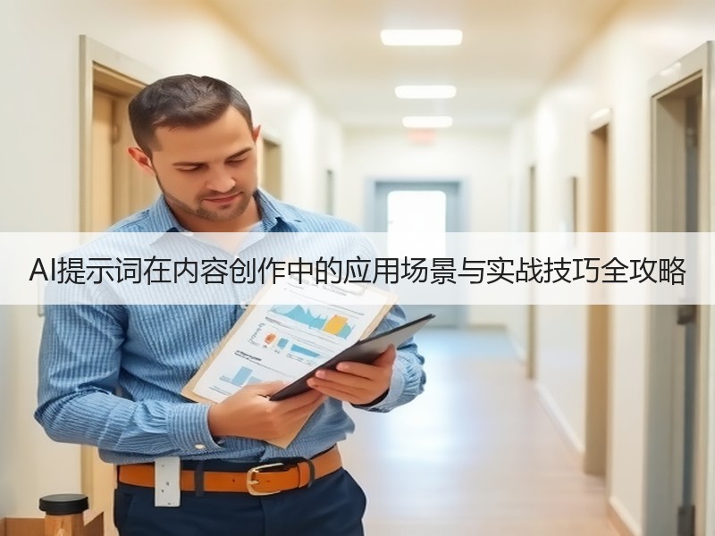 AI提示词在内容创作中的应用场景与实战技