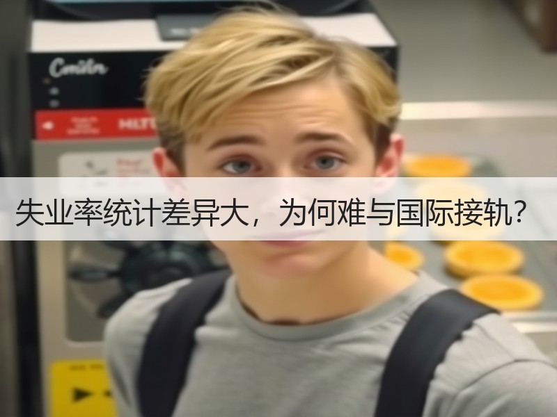 失业率统计差异大，为何难与国际接轨？