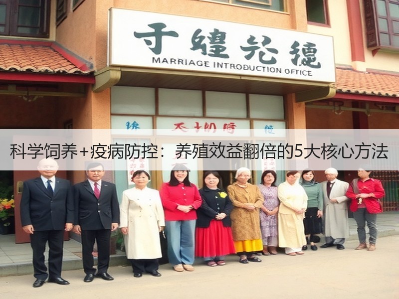 科学饲养+疫病防控：养殖效益翻倍的5大核