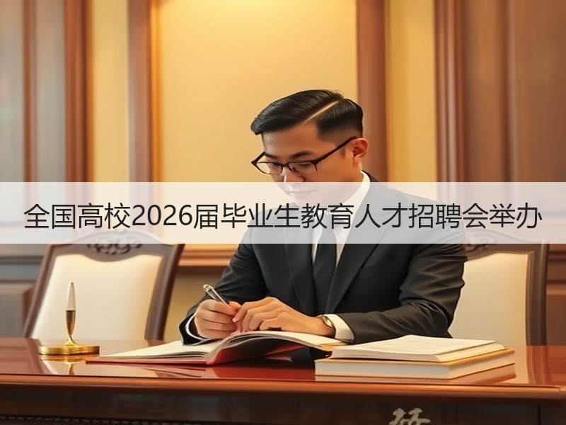 全国高校2026届毕业生教育人才招聘会举