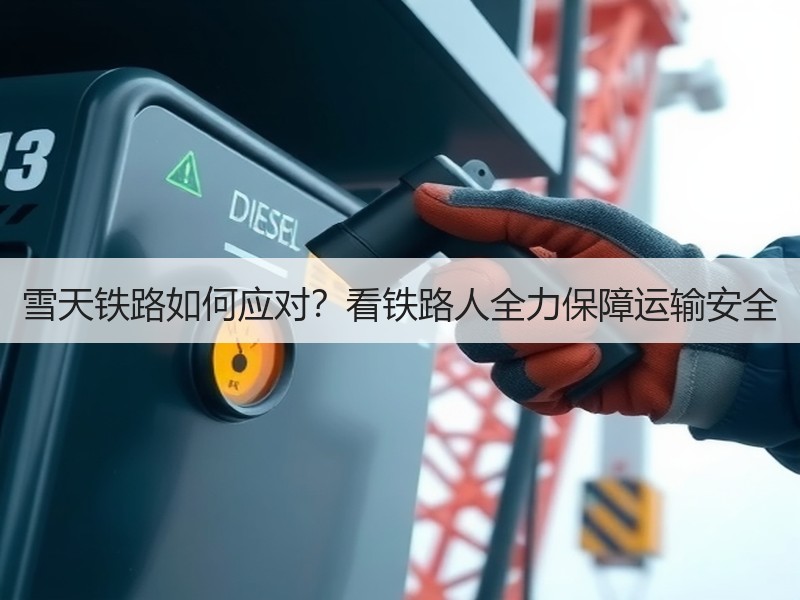 雪天铁路如何应对？看铁路人全力保障运输安
