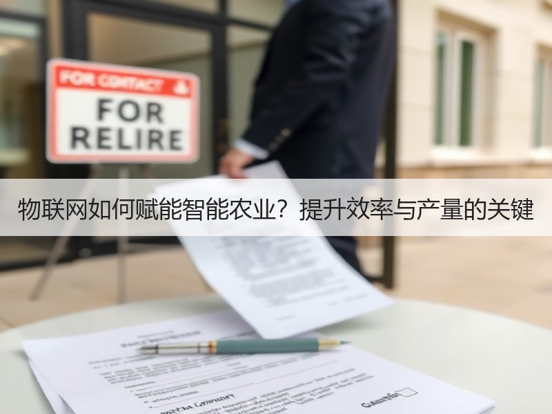物联网如何赋能智能农业？提升效率与产量的