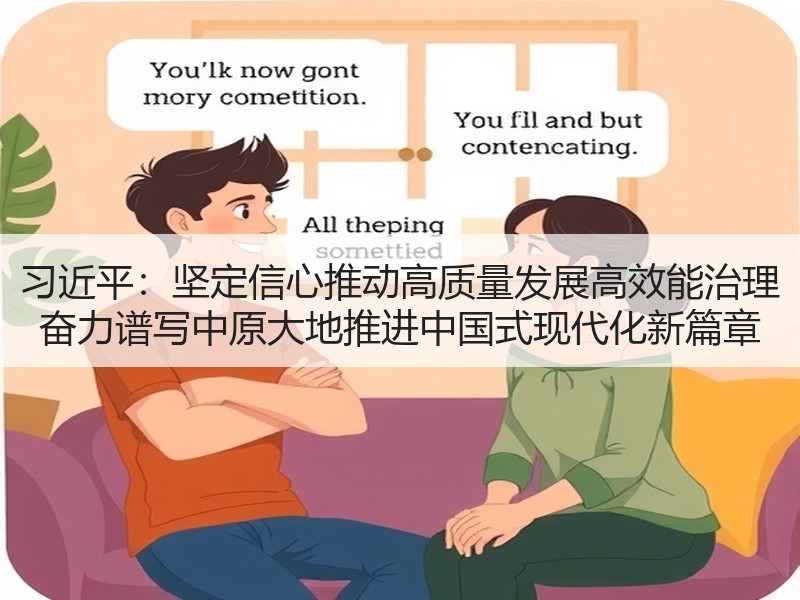 习近平：坚定信心推动高质量发展高效能治理