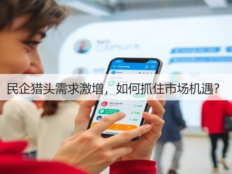 民企猎头需求激增，如何抓住市场机遇？