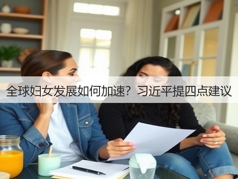 全球妇女发展如何加速？习近平提四点建议
