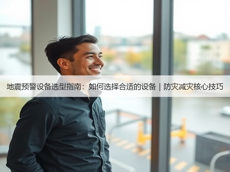 地震预警设备选型指南：如何选择合适的设备