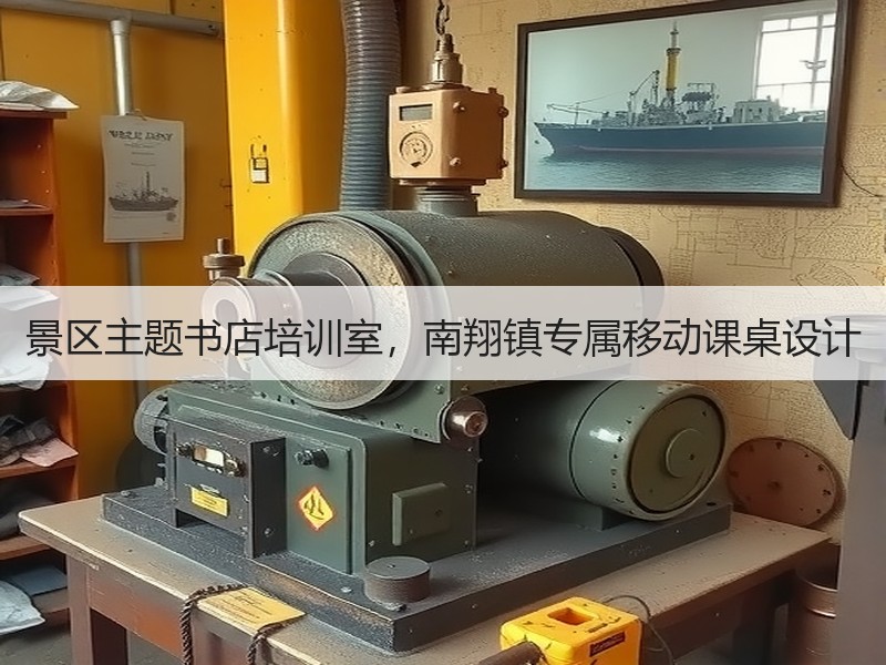 景区主题书店培训室，南翔镇专属移动课桌设