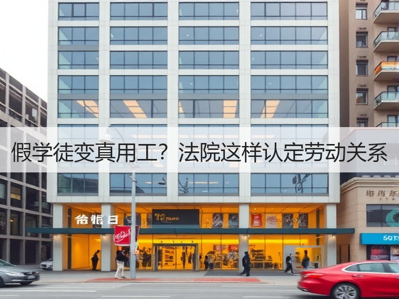 假学徒变真用工？法院这样认定劳动关系