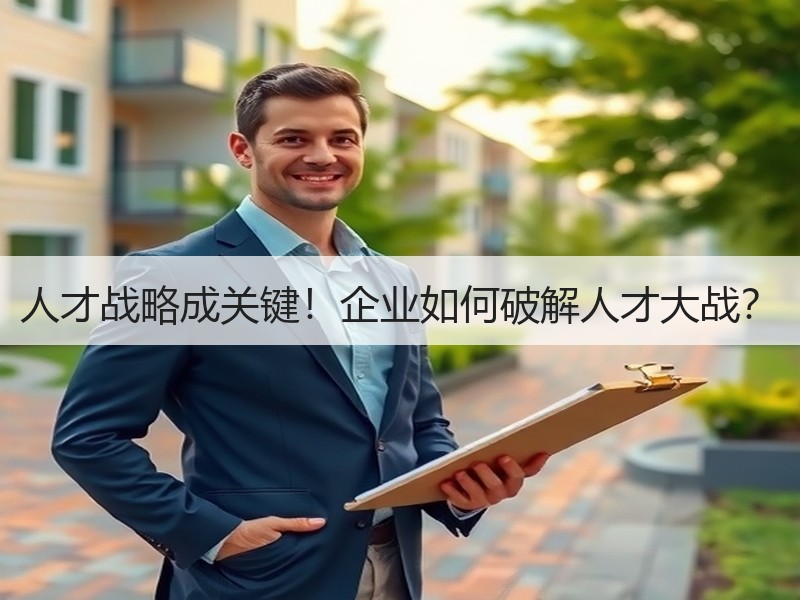 人才战略成关键！企业如何破解人才大战？