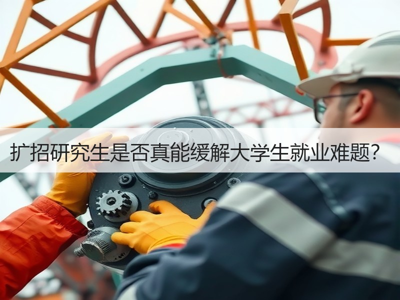 扩招研究生是否真能缓解大学生就业难题？