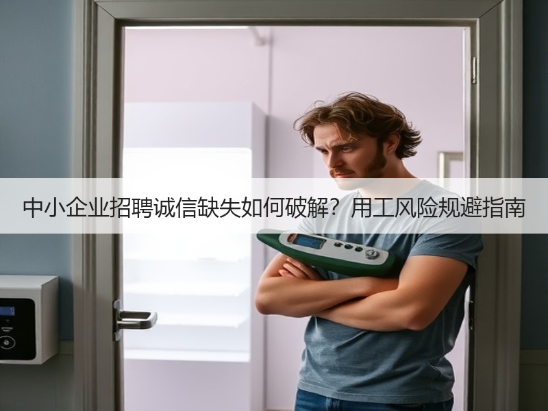 中小企业招聘诚信缺失如何破解？用工风险规