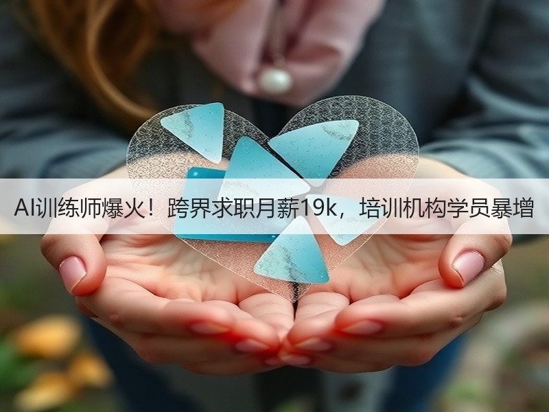 AI训练师爆火！跨界求职月薪19k，培训