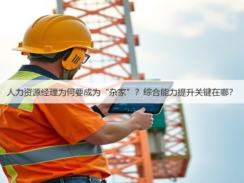 人力资源经理为何要成为“杂家”？综合能力