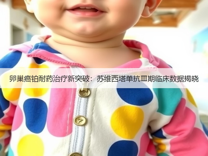 卵巢癌铂耐药治疗新突破：苏维西塔单抗Ⅲ期