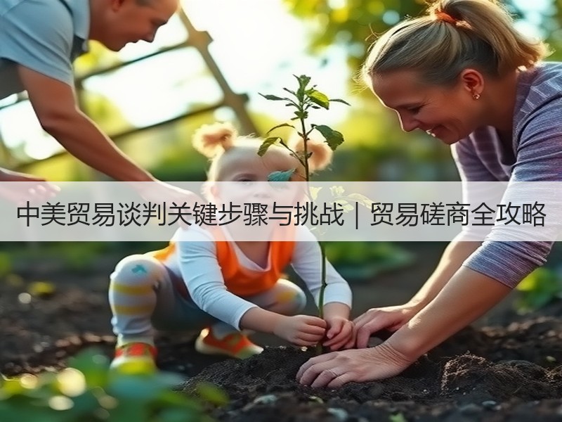 中美贸易谈判关键步骤与挑战｜贸易磋商全攻
