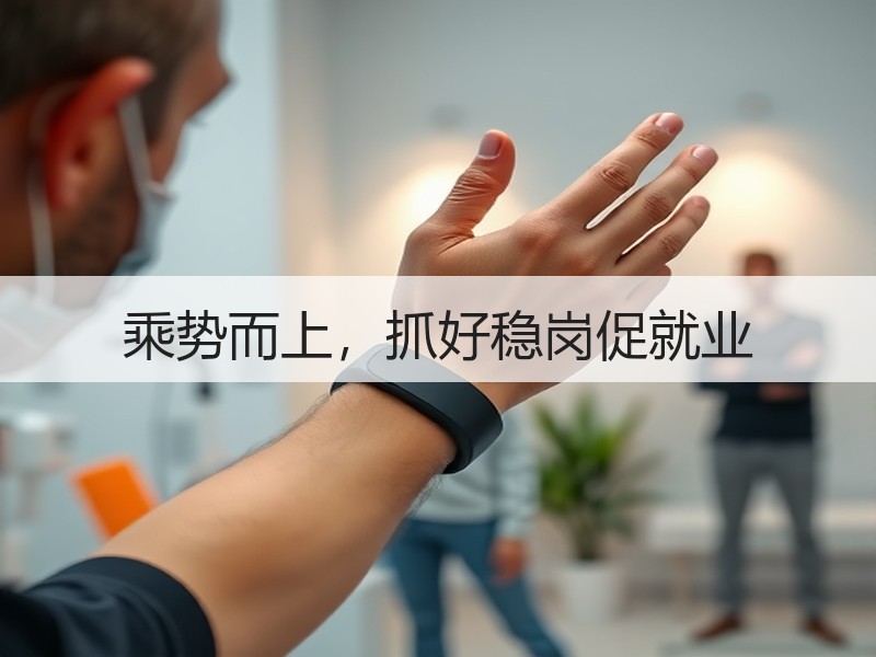 乘势而上，抓好稳岗促就业