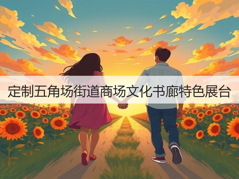 定制五角场街道商场文化书廊特色展台