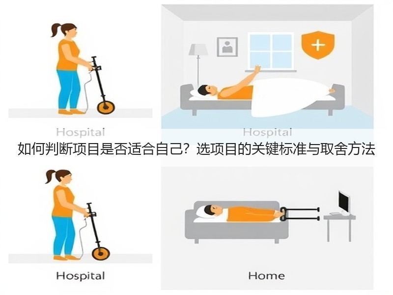 如何判断项目是否适合自己？选项目的关键标