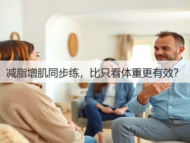 减脂增肌同步练，比只看体重更有效？
