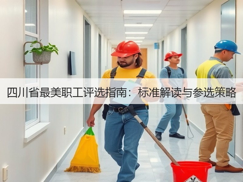 四川省最美职工评选指南：标准解读与参选策