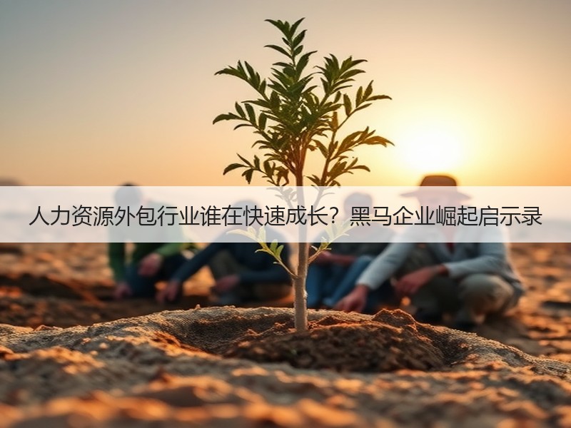 人力资源外包行业谁在快速成长？黑马企业崛