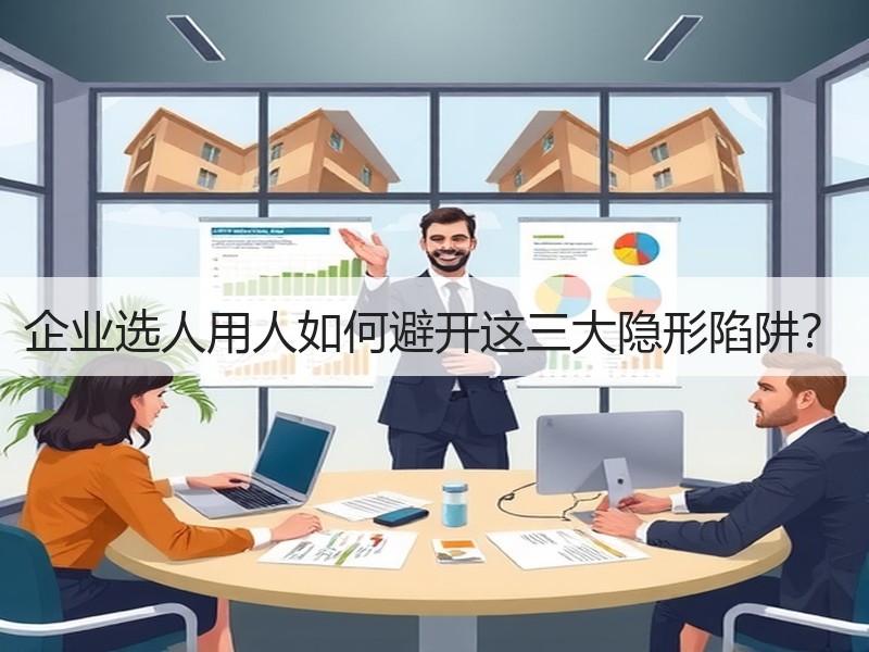 企业选人用人如何避开这三大隐形陷阱？