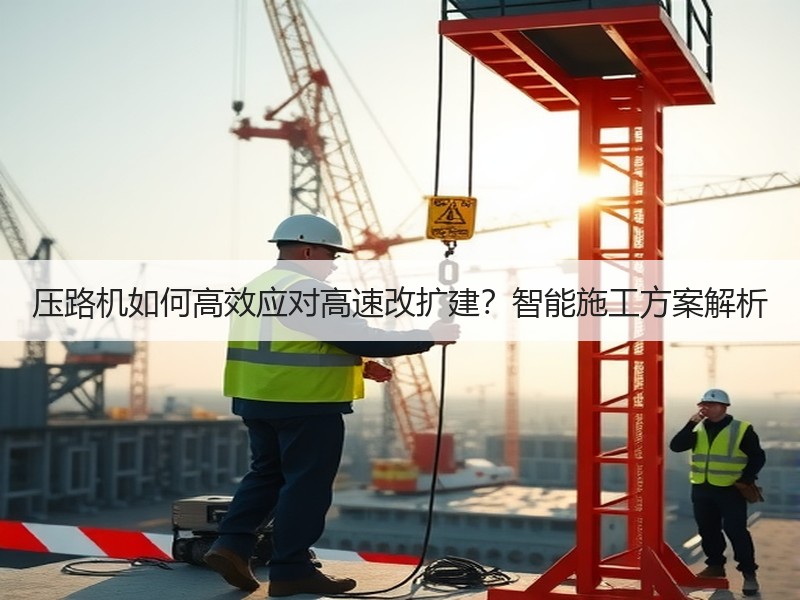 压路机如何高效应对高速改扩建？智能施工方