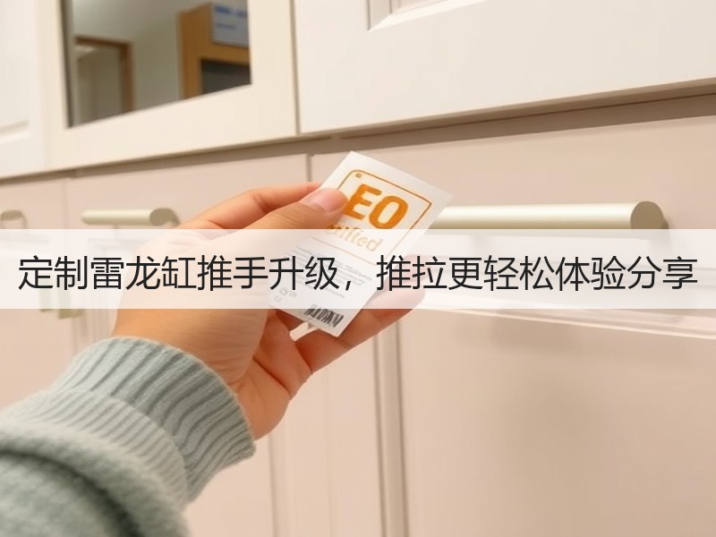 定制雷龙缸推手升级，推拉更轻松体验分享