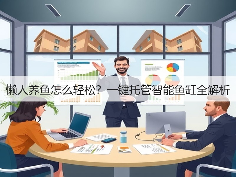 懒人养鱼怎么轻松？一键托管智能鱼缸全解析