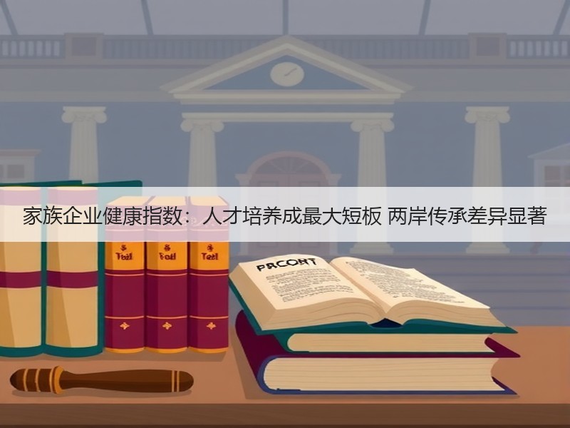 家族企业健康指数：人才培养成最大短板 两