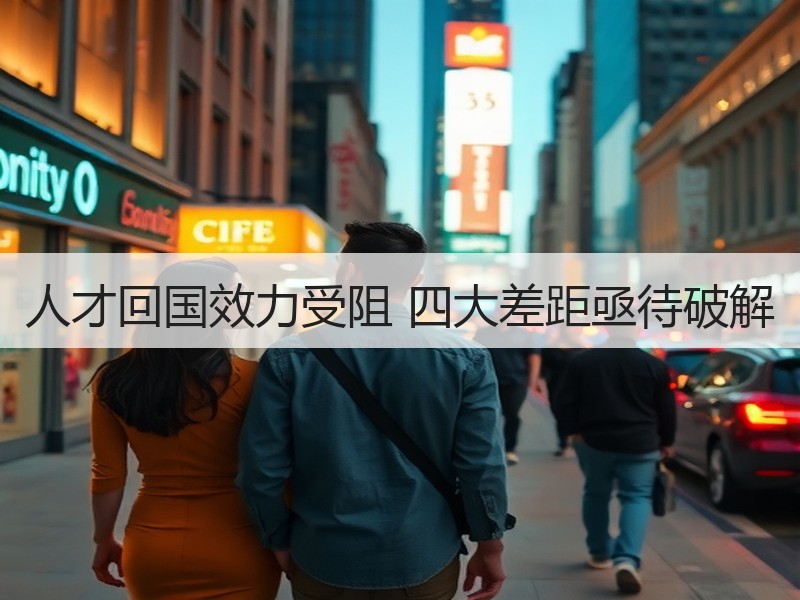 人才回国效力受阻 四大差距亟待破解