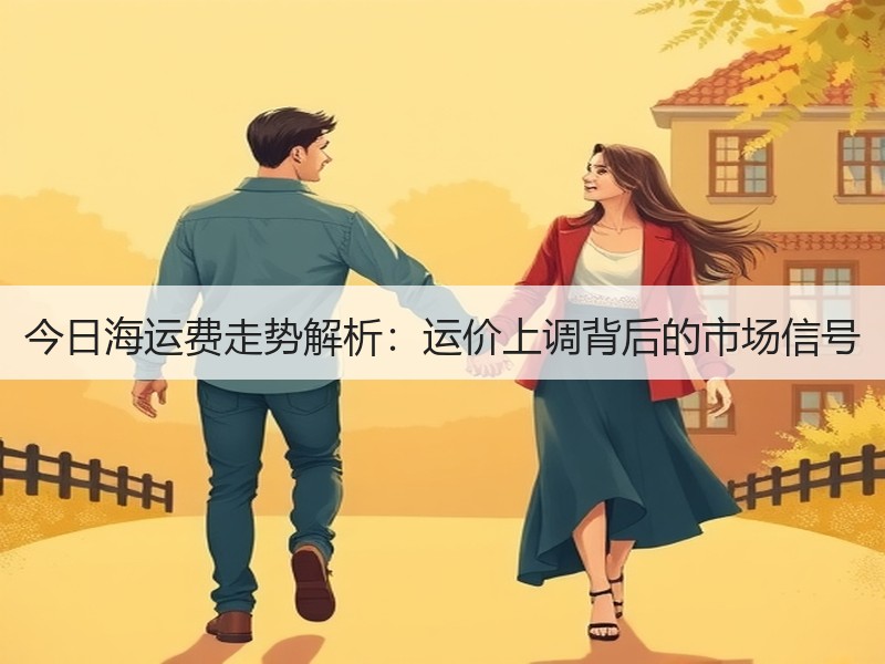 今日海运费走势解析：运价上调背后的市场信