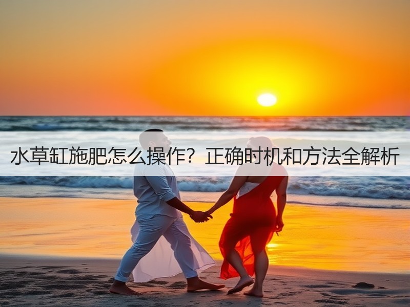 水草缸施肥怎么操作？正确时机和方法全解析