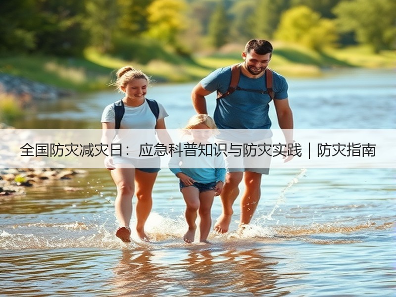 全国防灾减灾日：应急科普知识与防灾实践｜