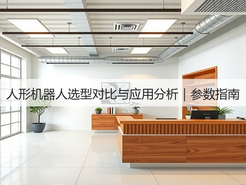 人形机器人选型对比与应用分析｜参数指南