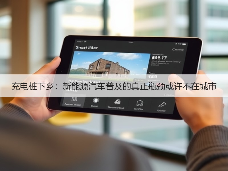 充电桩下乡：新能源汽车普及的真正瓶颈或许