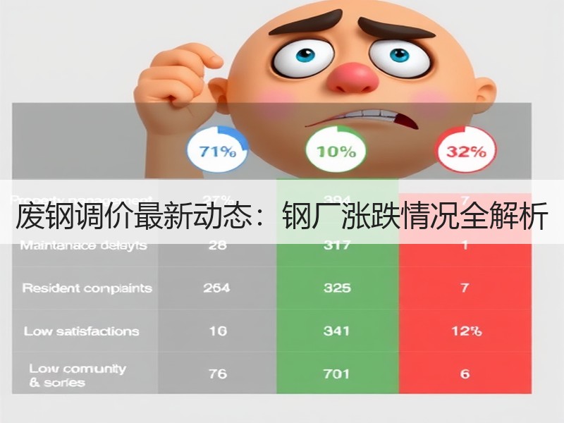 废钢调价最新动态：钢厂涨跌情况全解析
