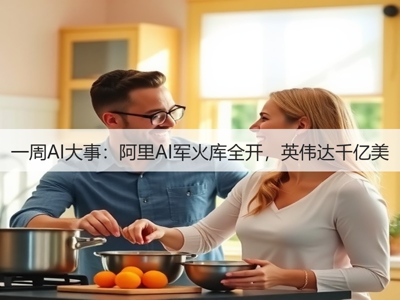 一周AI大事：阿里AI军火库全开，英伟达