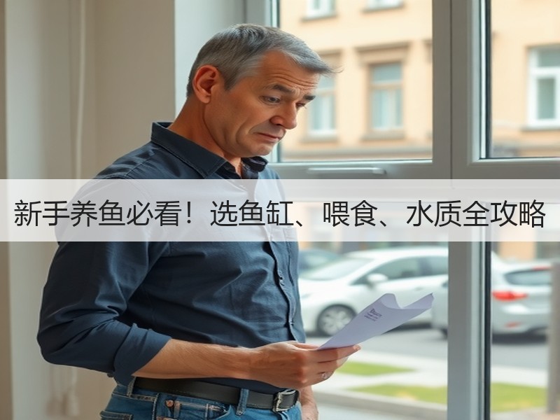 新手养鱼必看！选鱼缸、喂食、水质全攻略