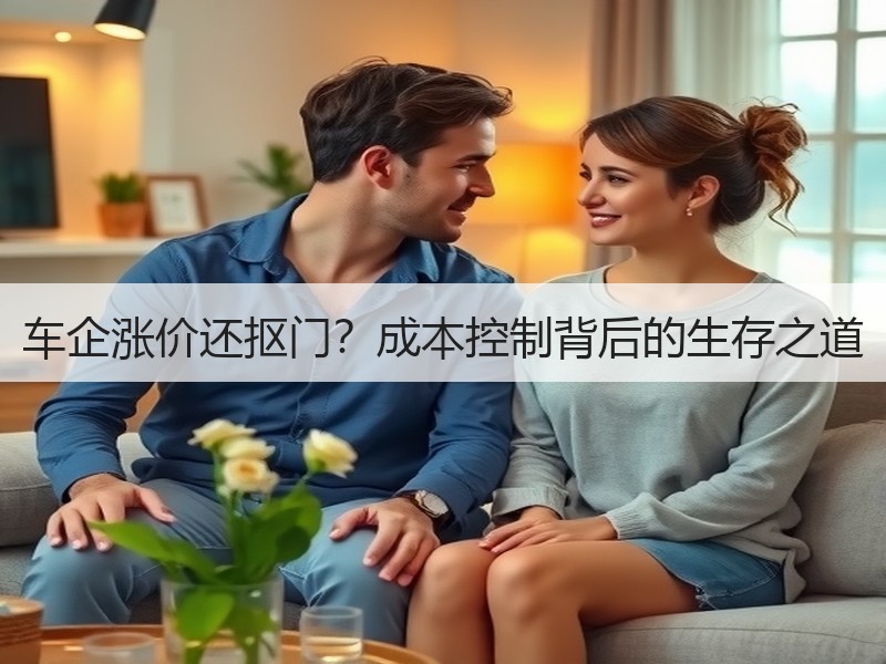 车企涨价还抠门？成本控制背后的生存之道