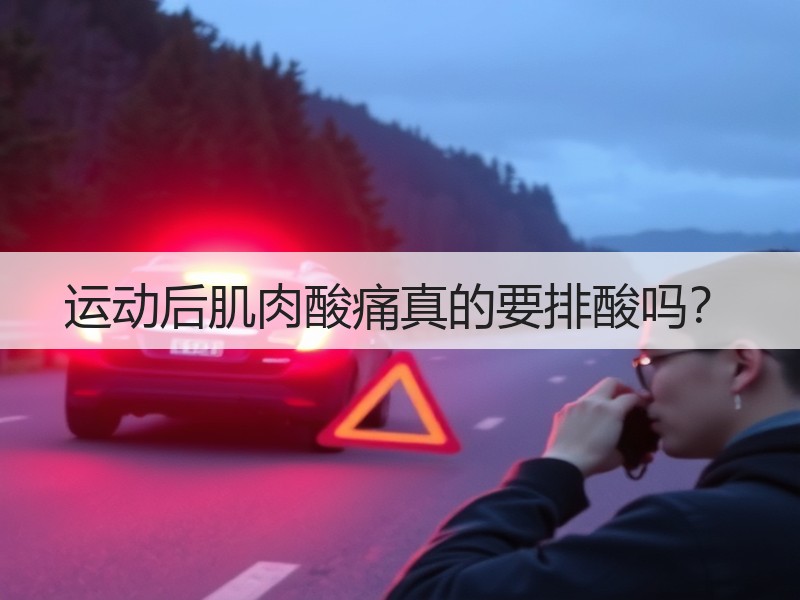 运动后肌肉酸痛真的要排酸吗？