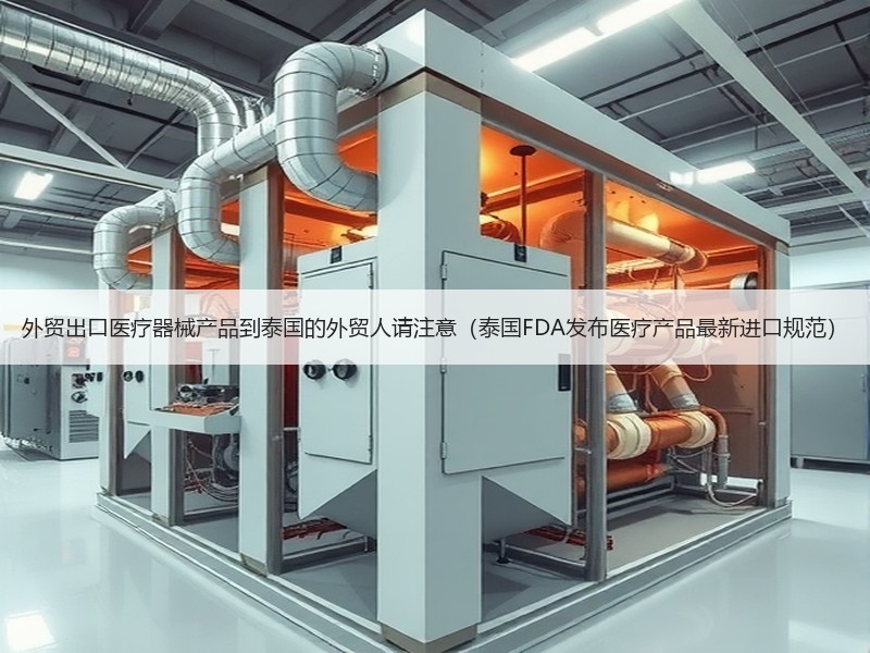 外贸出口医疗器械产品到泰国的外贸人请注意